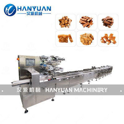 Good price Toffee Bar High Speed Plate Feeding Pillow Packing Machine online
